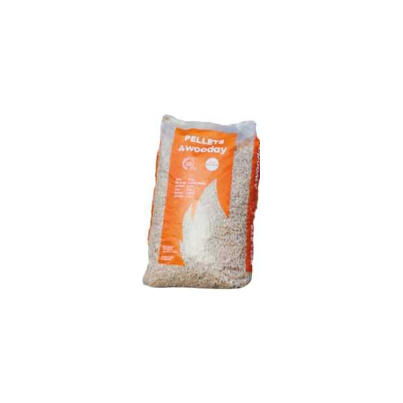 WOODAY 32 sacs de 15 Kg