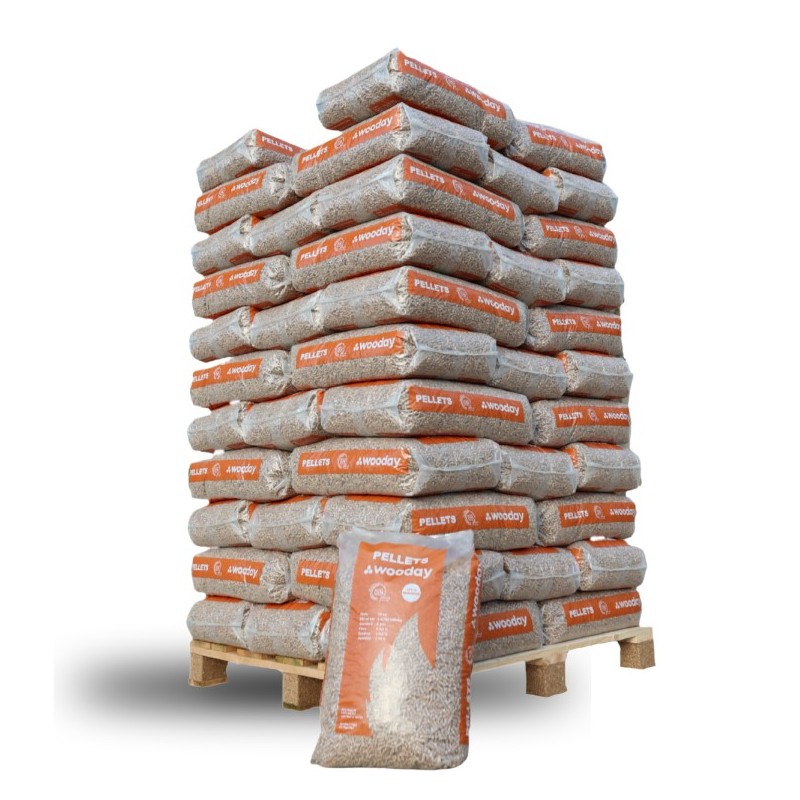 Wooday - Sacs de 15 kg