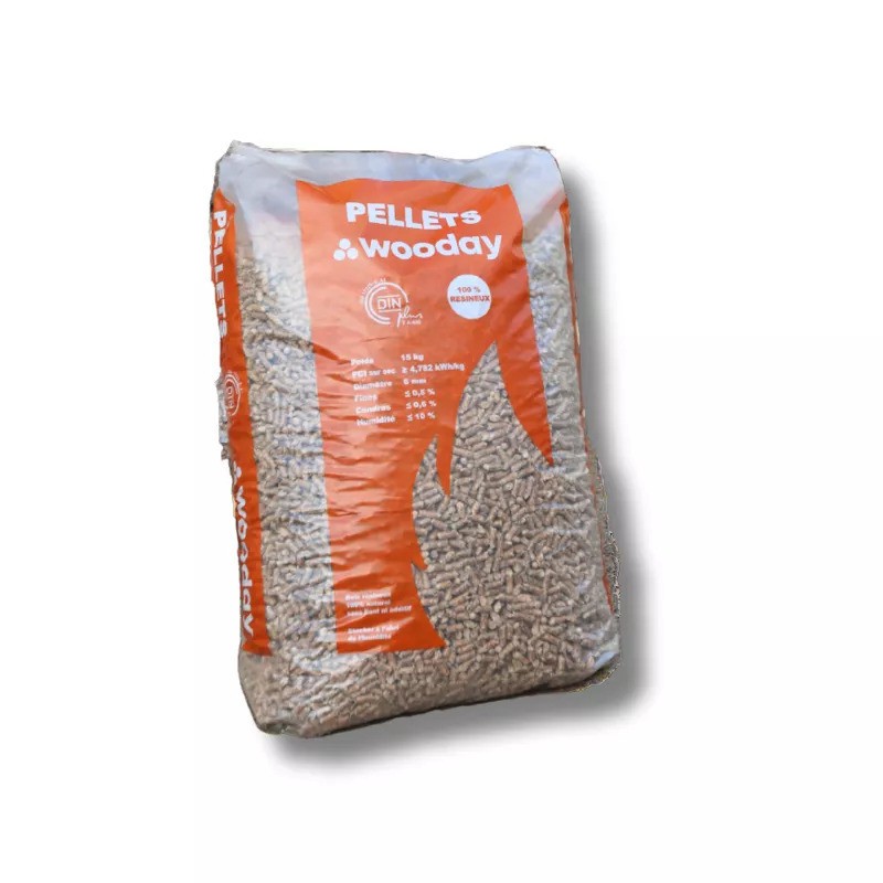 Granulés Wooday - 15 kg