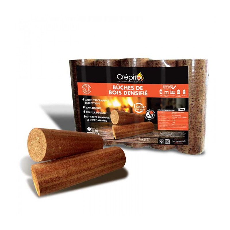 Bûches Crépito 9.65 kg
