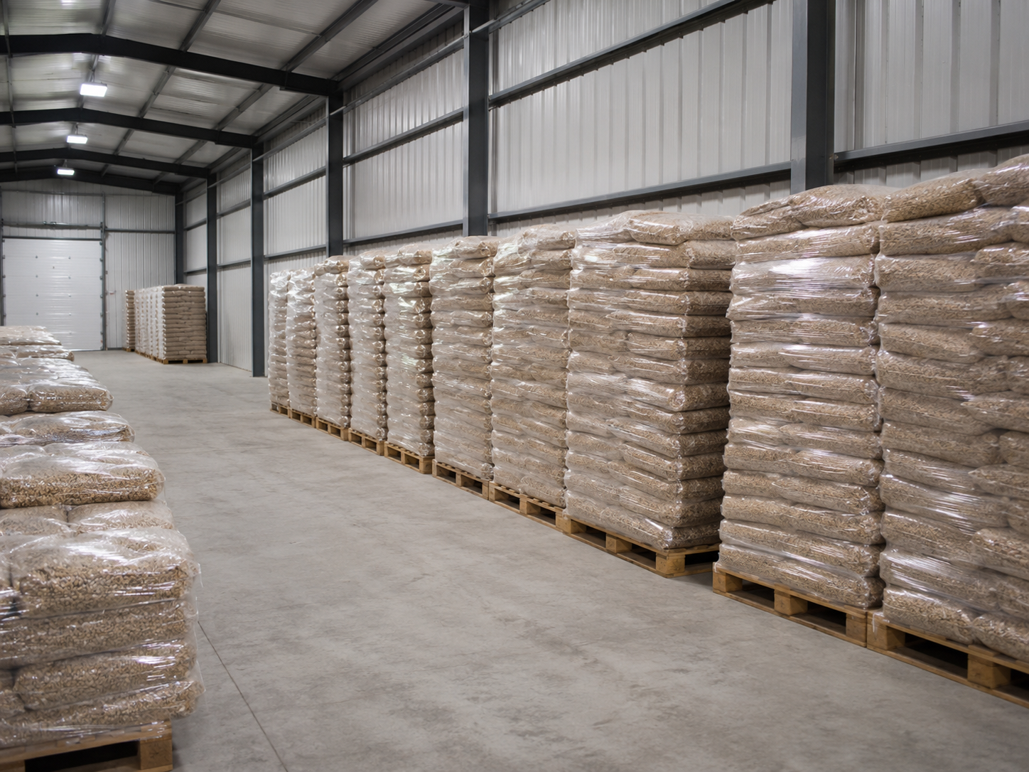 Granulés stockage en dépot