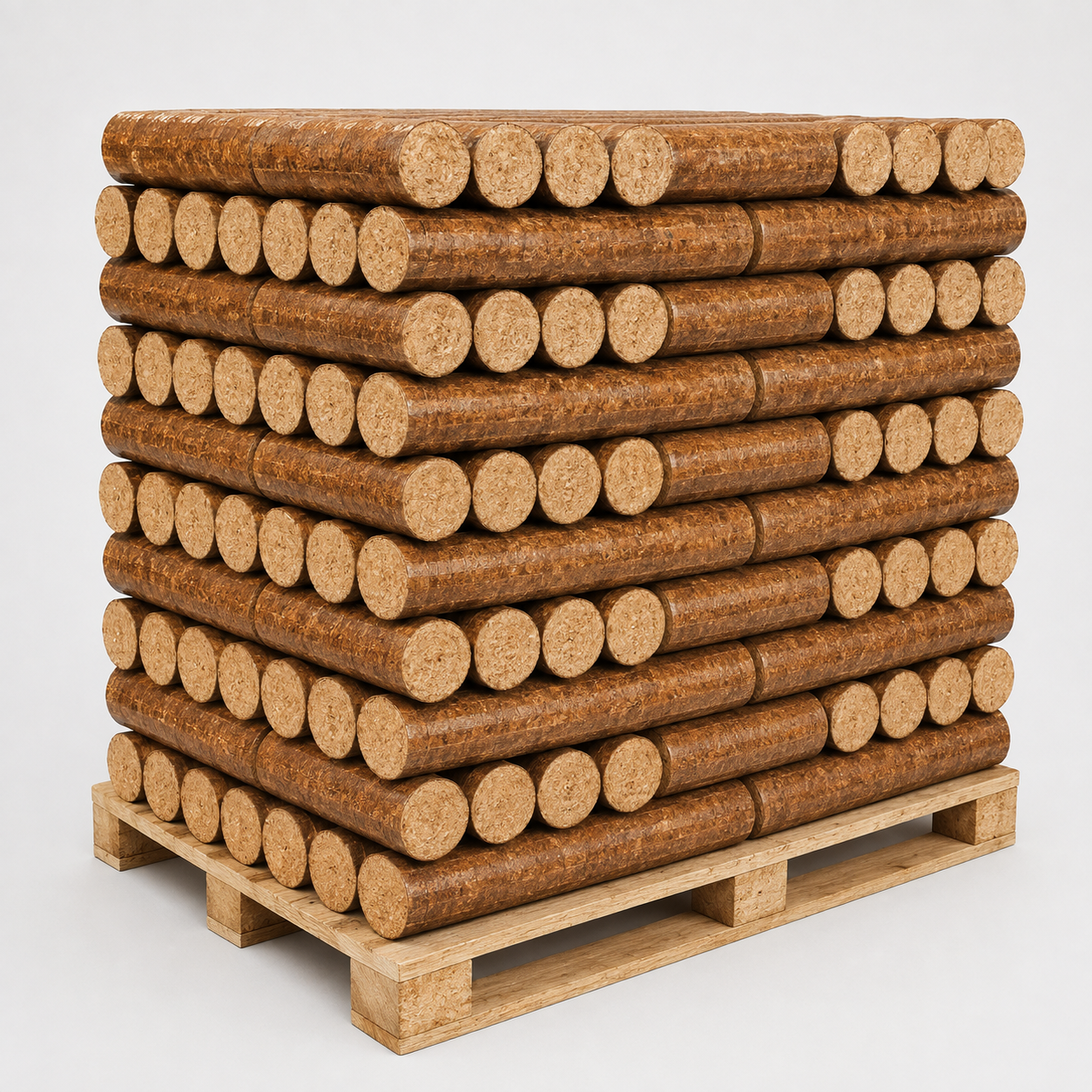 Palette de bois densifié